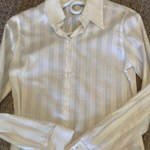 Ann Fontaine white shirt NWOT